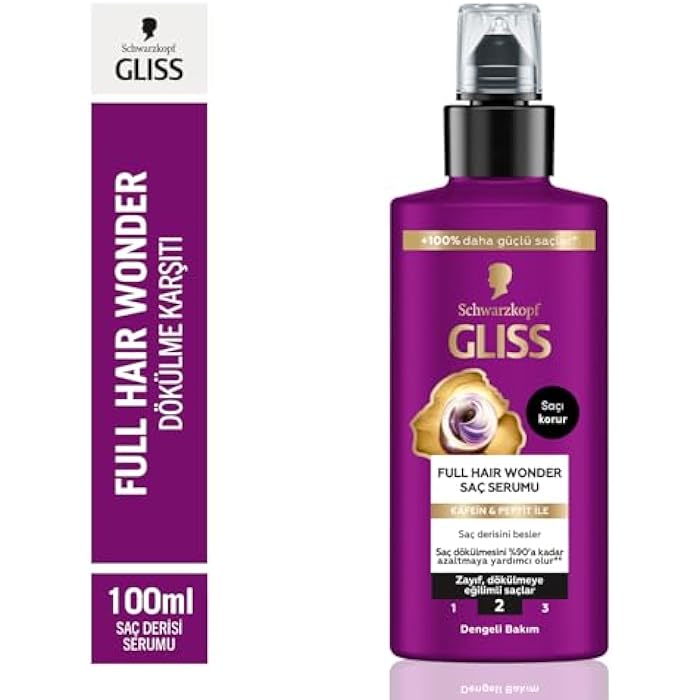 Gliss Scalp & Root Activator Serum for Fragile, Weak Hair, Pack of 3, 100 ml - Image 2
